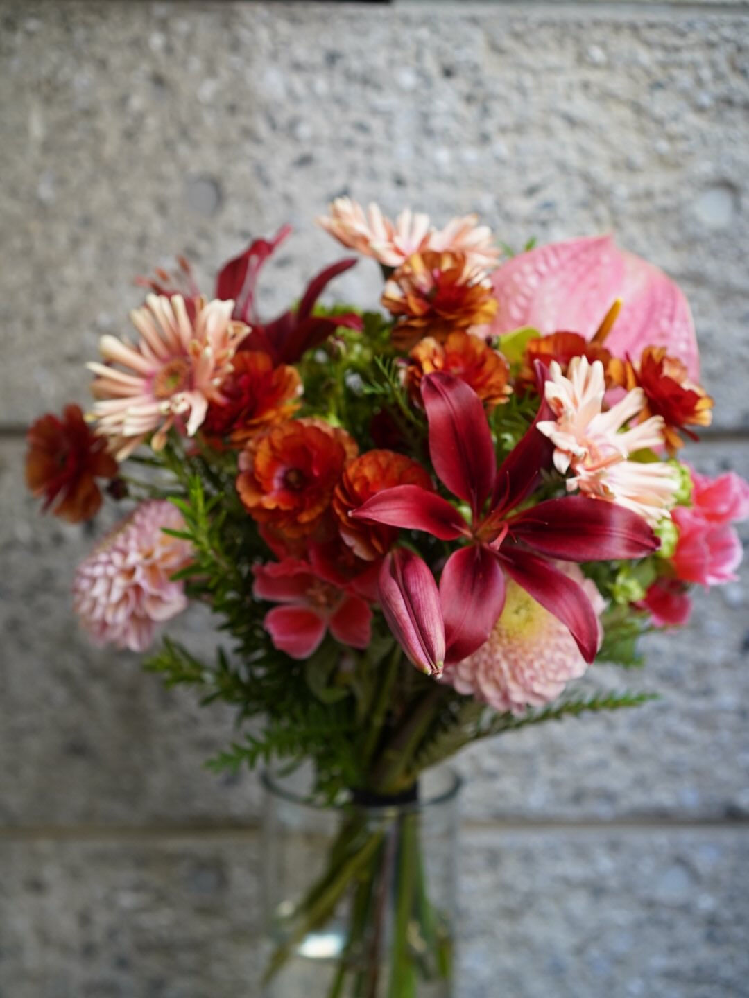 Red bouquet. 💐