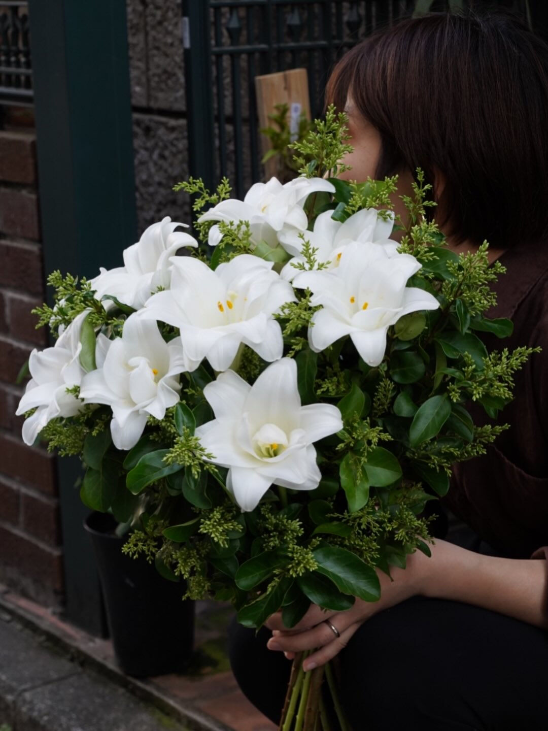 Lilly bouquet. 🤍