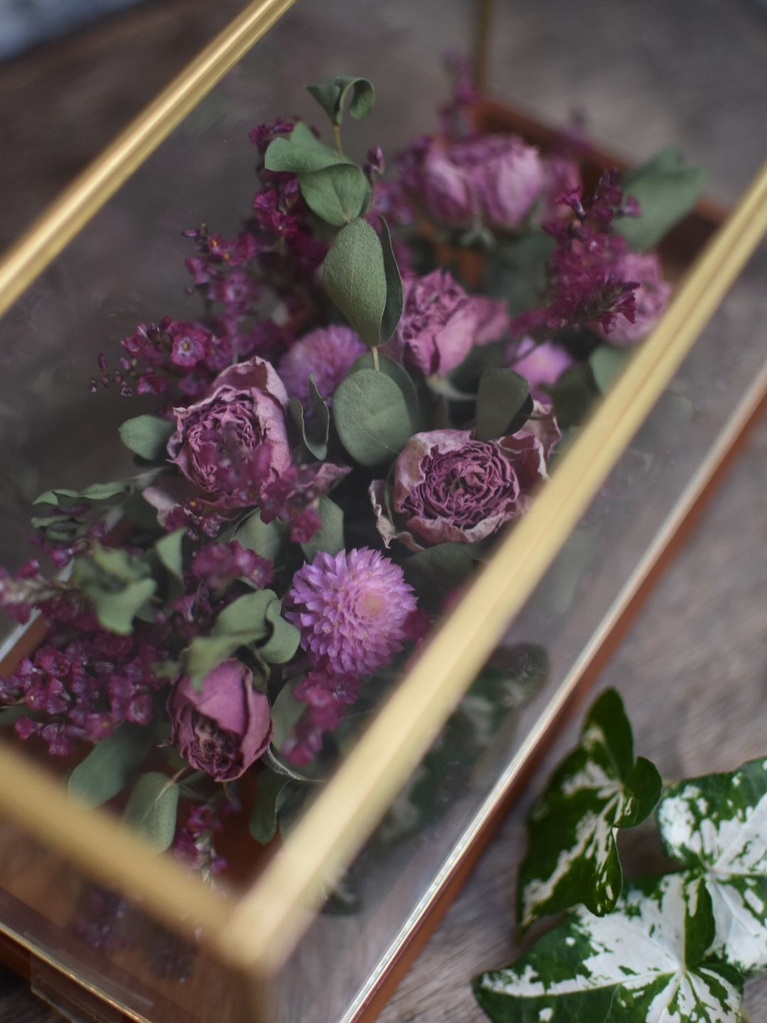 Dry flower arrangement. 🥀