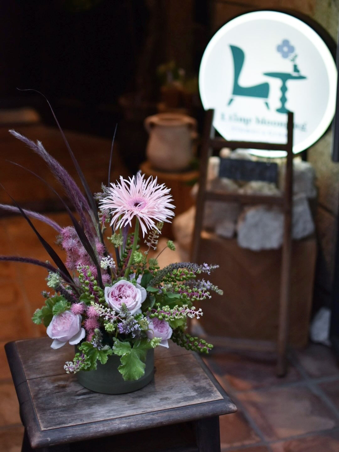 Birthday flower gift. 
